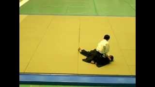 T Suzuki shidoin 5th dan 50th All Japan Aikido demonstration  鈴木 俊雄 [upl. by Anoy]