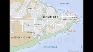 10 Best places must see in Mossel Bay South Africa Shorts [upl. by Hakilam]