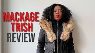 Updated Review of Mackage Trish Down Coat with Tryon [upl. by Ailimac]