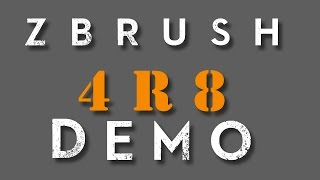 ZBrush 4R8 Demonstration [upl. by Idhem]