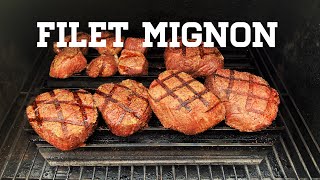 Filet Mignon on a Pellet Grill [upl. by Esemaj713]