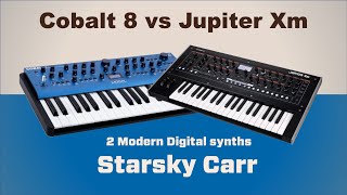 Modal COBALT 8 vs JUPITER Xm How do these to virtual analog synths compare [upl. by Raffaj776]