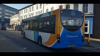 Here is the new livery stagecoach bus 36434 on the number 4 in Aldershot Tuesday 14 June 2022 [upl. by Hachman]