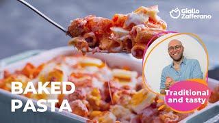 BAKED PASTA  TRADITIONAL and TASTY RECIPE 😍🧀❤️ [upl. by Nek]