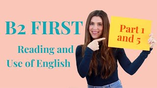 Reading and Use of English  B2 First de Cambridge FCE Parts 1 amp 5 [upl. by Sices542]