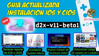 GUIA ACTUALIZADA IOS Y cIOS PARA NINTENDO WII v43 U E K J 2024 ✅ [upl. by Oliver362]