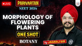 MORPHOLOGY OF FLOWERING PLANTS CLASS 11 ONE SHOT  NEET 2024  PARIVARTAN RETURNS  BY JAGRAJ SIR [upl. by Yrakaz750]