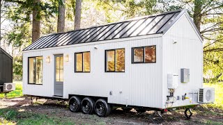 Absolutely Gorgeous 2024 Modern Tiny Home for Sale [upl. by Marian]