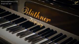 Blüthner Restored Style 8 Black Grand Piano No 83987 Comparison Demonstration  Sherwood Phoenix [upl. by Nyral]