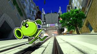 Plants vs Zombies  Bendy Peashooter Max Level  pvz creepypasta [upl. by Pru]