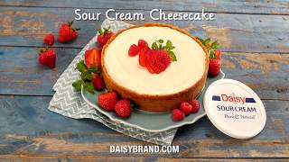 Sour Cream Cheesecake [upl. by Licko]