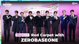 2023MAMA Red Carpet with ZEROBASEONE 제로베이스원  Mnet 231129 방송 [upl. by Eeliab]