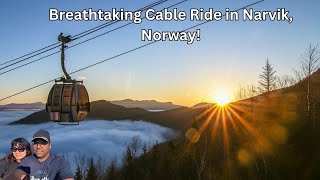 Narvik from the Sky Stunning Cable Car Experience [upl. by Aicilef]