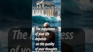 Stoic way of Control Your Emotionsstoicwisdomquotes [upl. by Ahsetra]