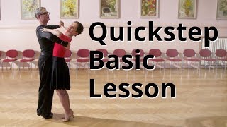 Quickstep Basic Lesson  Ballroom Dance [upl. by Rella]