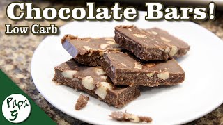 Chocolate Bars – Easy Homemade Candy Bar Recipe [upl. by Tobit]