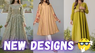 New and Stylish Party wear Frocks Designs for Summer Collection 2024 [upl. by Ellenig]