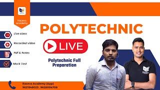 polytechnic entrance exam preparation 2024 [upl. by Nhguavahs]