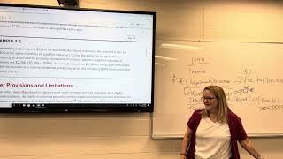 Income tax accounting fall 2023 chapter 4 L04–1 student loan interest deduction [upl. by Natsirk280]