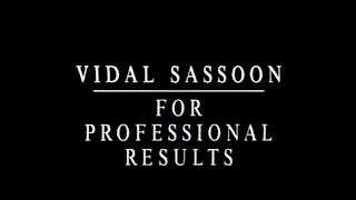 Vidal Sassoon Advert 1995 WIN Hobart [upl. by Matthias]