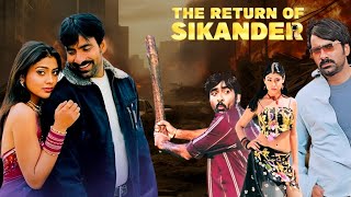 Ravi Teja New Release South Action Hindi Dubbed 4K Movie  The Return Of Sikander Full Movie [upl. by Enilekcaj]