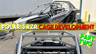 Polaris RZR Roll Cage Fabrication  REVEAL PT2 [upl. by Leid873]