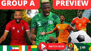 Nigeria Super Eagles Group A Preview and History for AFCON 2023 2024 [upl. by Lawley]