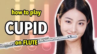 How to play Cupid on Flute  Flutorials [upl. by Amedeo345]