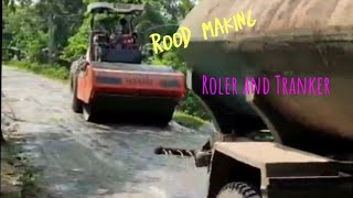 Working Roler JCB And Water tranker kidsentertainmentvalley [upl. by Marice]