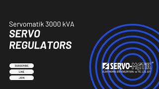 Servomatik 3000 kVA  Servo Regulators [upl. by Eseret]