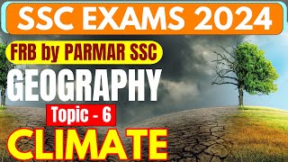 GEOGRAPHY FOR SSC  CLIMATE  FRB BY PARMAR SSC [upl. by Gurney]