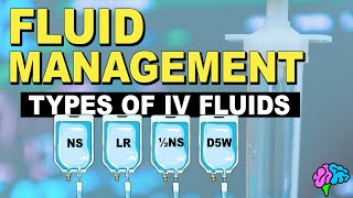 Types of IV Fluid  Fluid Management [upl. by Grosmark924]