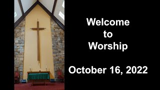 Colesville Presbyterian Church Live Stream 16 October 2022 [upl. by Shornick278]