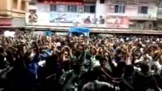 THALAIVAA  Vijays tamil movie  official premiere in Kerala  celebrations at Kavitha Theatre [upl. by Sheryle]