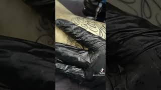 Lettering Tattoo Practice tatto art ink lettering shorts mexico [upl. by Philipines521]