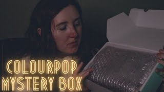 2023 Black Friday Colourpop Mystery Box ❓❔ ASMR Unboxing softspoken amp whispering [upl. by Riannon]