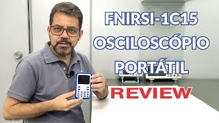 Osciloscópio portátil FNIRSI 1C15 Review [upl. by Reinertson]