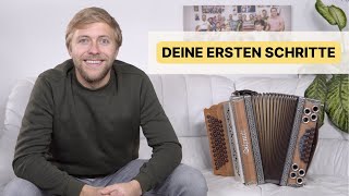 Deine ersten Schritte auf der Steirischen Harmonika  Stefan [upl. by Nylodnew]