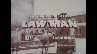 Lawman 1971 HD 60 sec TV Spot Trailer Burt Lancaster Robert Ryan Lee J Cobb Robert Duvall [upl. by Henryson]