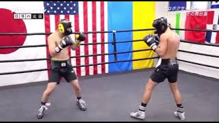 Naoya Inoue Sparring vs SuperBantamweight Azat Hovhannisyan  井上尚弥  ボクシング [upl. by Garin295]