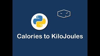 calories to kilojoules in python 😀 [upl. by Ellatsirhc]