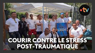 Un soldat cours 100 kilomètres contre le stress posttraumatique [upl. by Pacificas937]