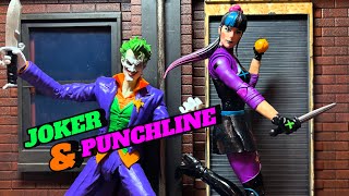 REVIEW DC MULTIVERSE JOKER amp PUNCHLINE TWOPACK  McFarlane Toys [upl. by Bordie482]