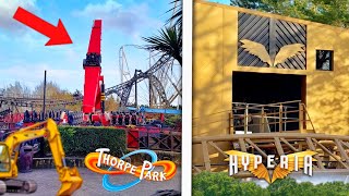 BRAND NEW Thorpe Park UPDATES 2024 [upl. by Ailahk]