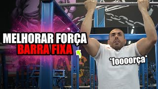 Como melhorar a força na barra fixa [upl. by Katharina]