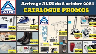 catalogue ALDI spécial maison du 8 au 14 octobre 2024 ✅ Arrivage meuble déco 🔥 Promos deals pub [upl. by Mulcahy]