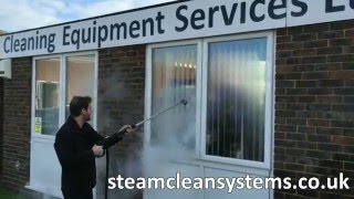 The amazing ST4000 Europes most powerful boiler powered Dry Steam Cleaner from Steam Clean Systems [upl. by Alaehs]