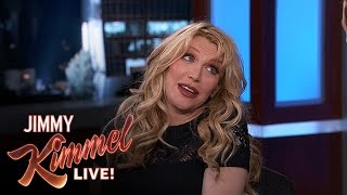 Courtney Love on Making Up with Dave Grohl [upl. by Noivad]