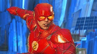 Injustice 2  THE FLASH GAMEPLAY Reverse Flash ingame FIRST LOOK [upl. by Merc961]