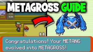 HOW TO GET METAGROSS ON POKEMON EMERALD [upl. by Hannis531]